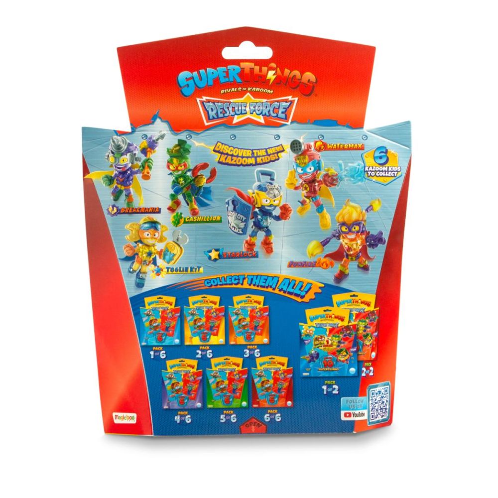 Set 10 figurine, SuperThings, Rescue Force | Noriel