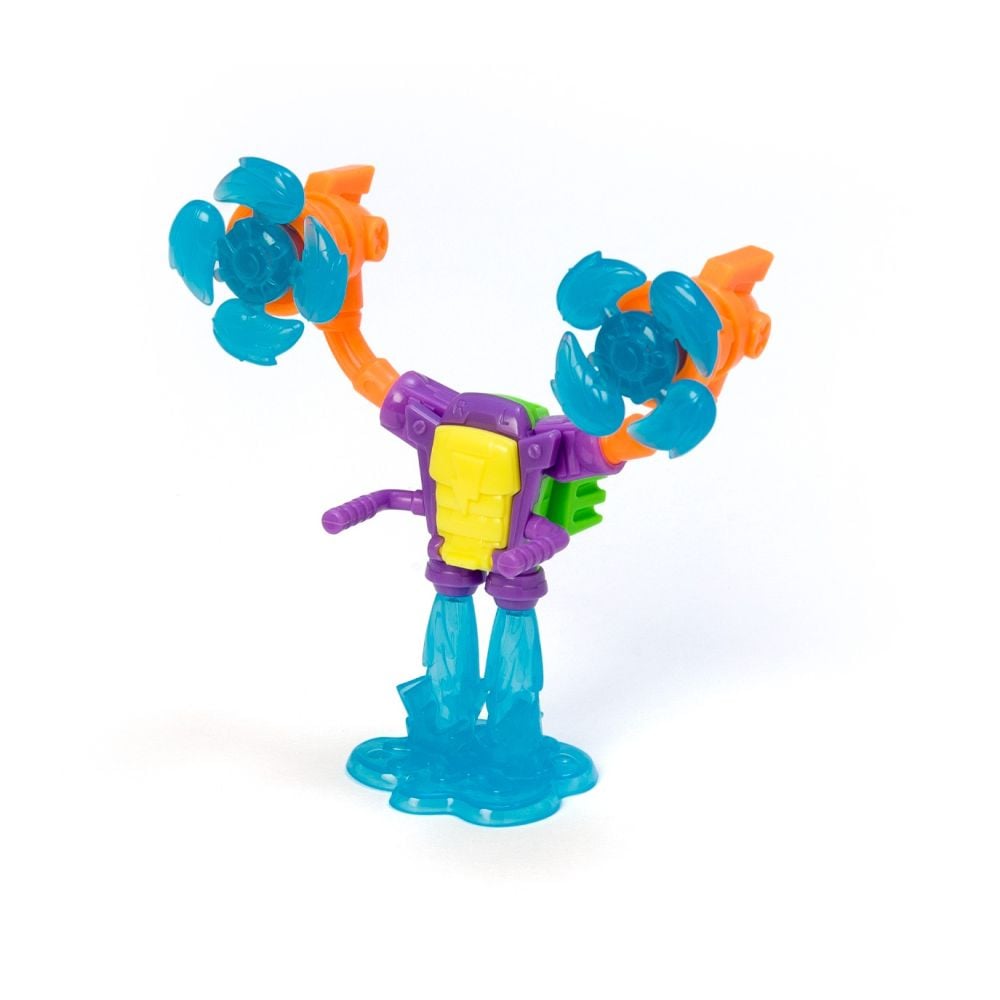置物 remon Set figurina cu accesoriu, SuperThings, Neon Power Exoskeleton