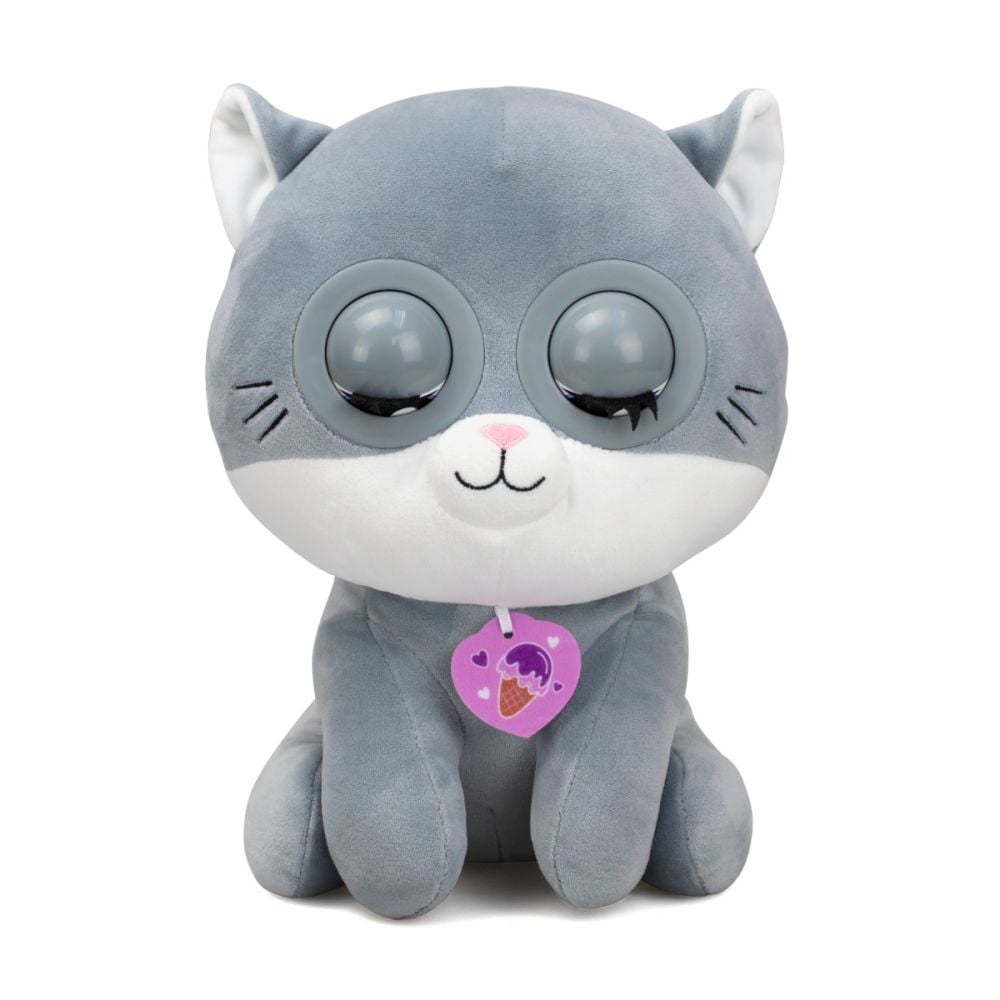 Jucarie de plus interactiva, Silverlit, Winkies, Blueberry Kitty