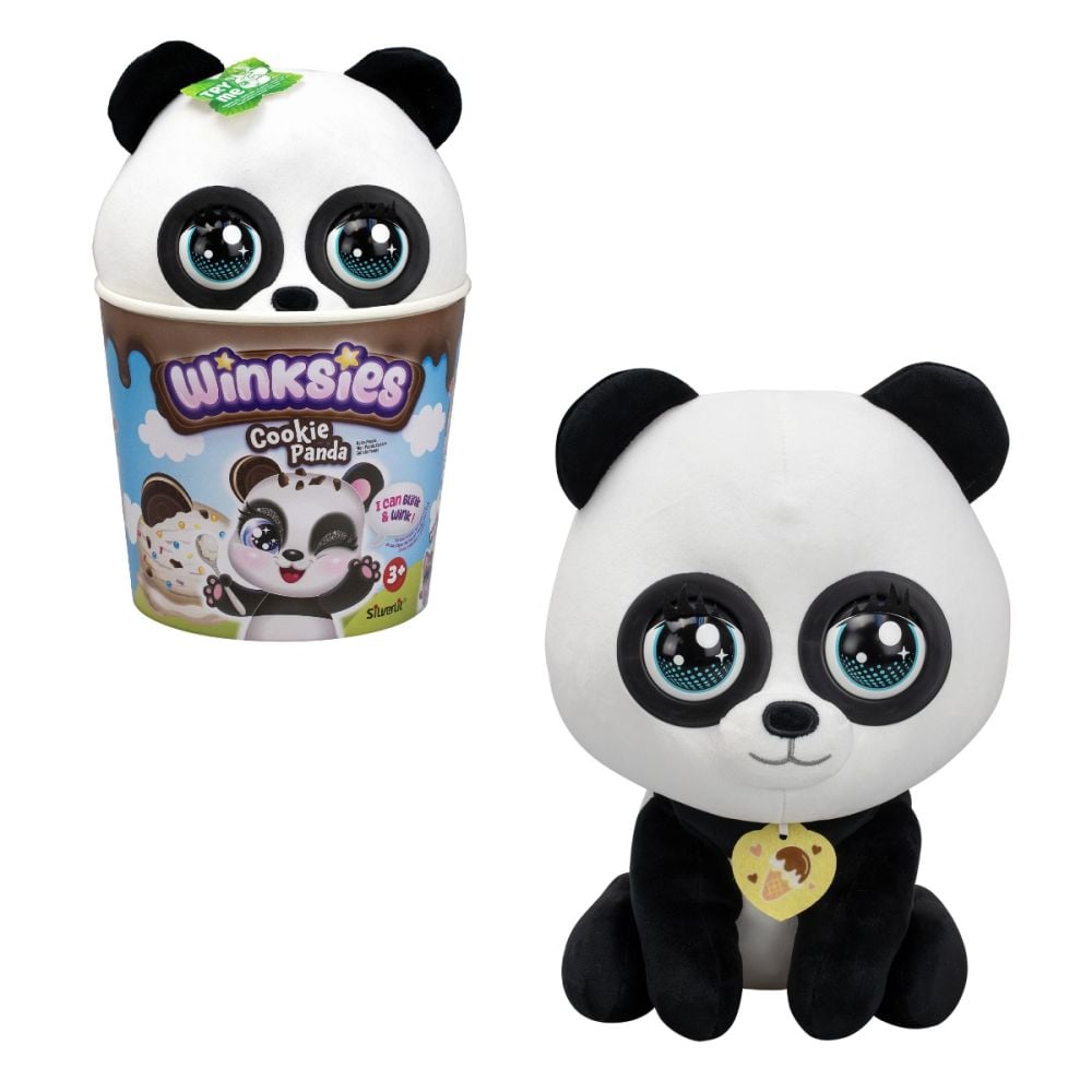 Jucarie de plus interactiva, Silverlit, Winkies, Cookie Panda | Noriel