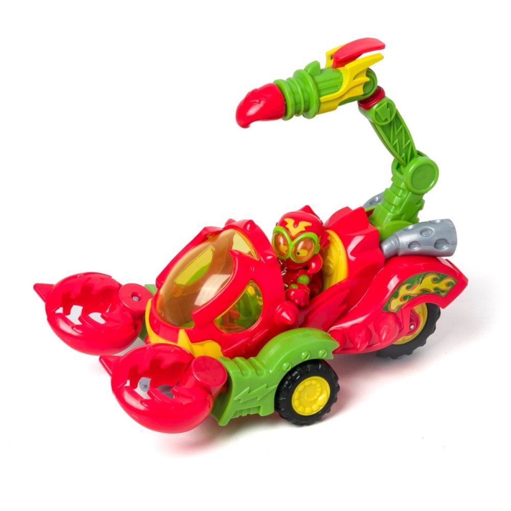 Set figurina cu vehicul, SuperThings, Wild Scorpion