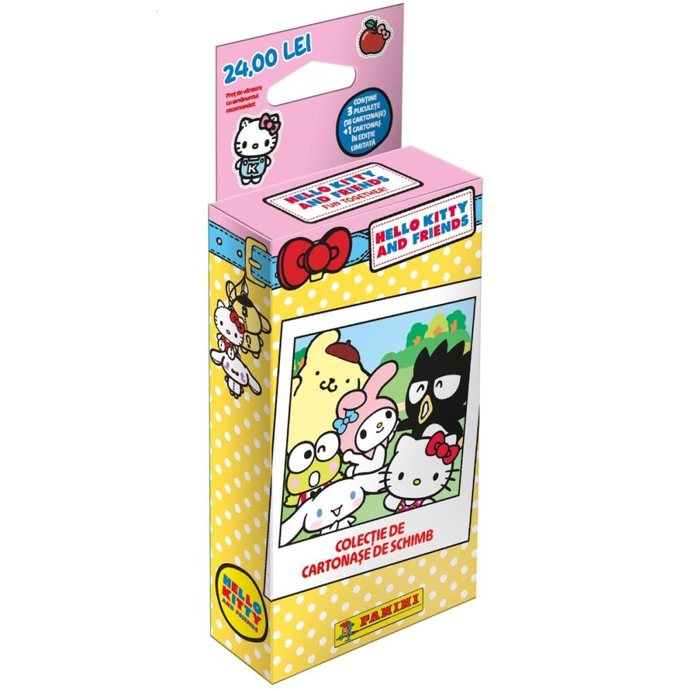 Hello Kitty コレクションセット Set cartonase de schimb, Panini, Ecoblister, Hello Kitty & Friends