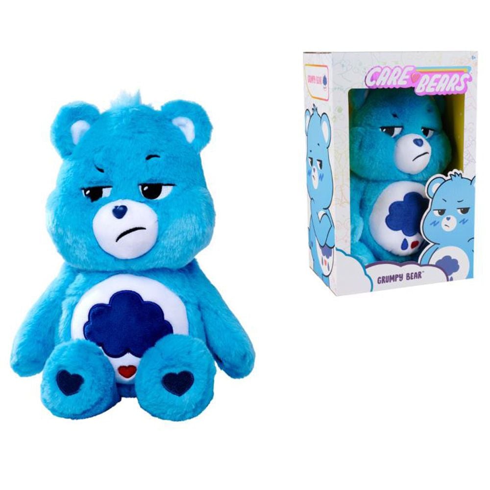 Ursulet de plus, Care Bears, Grumpy, 35 cm