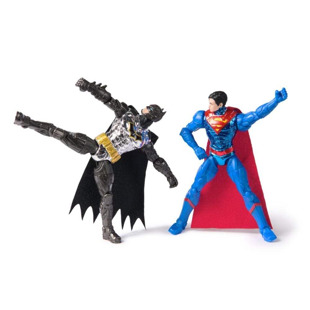 Set de joaca 2 in 1, DC Comics, Batman si Superman, Metal Force Batwing, 6070889