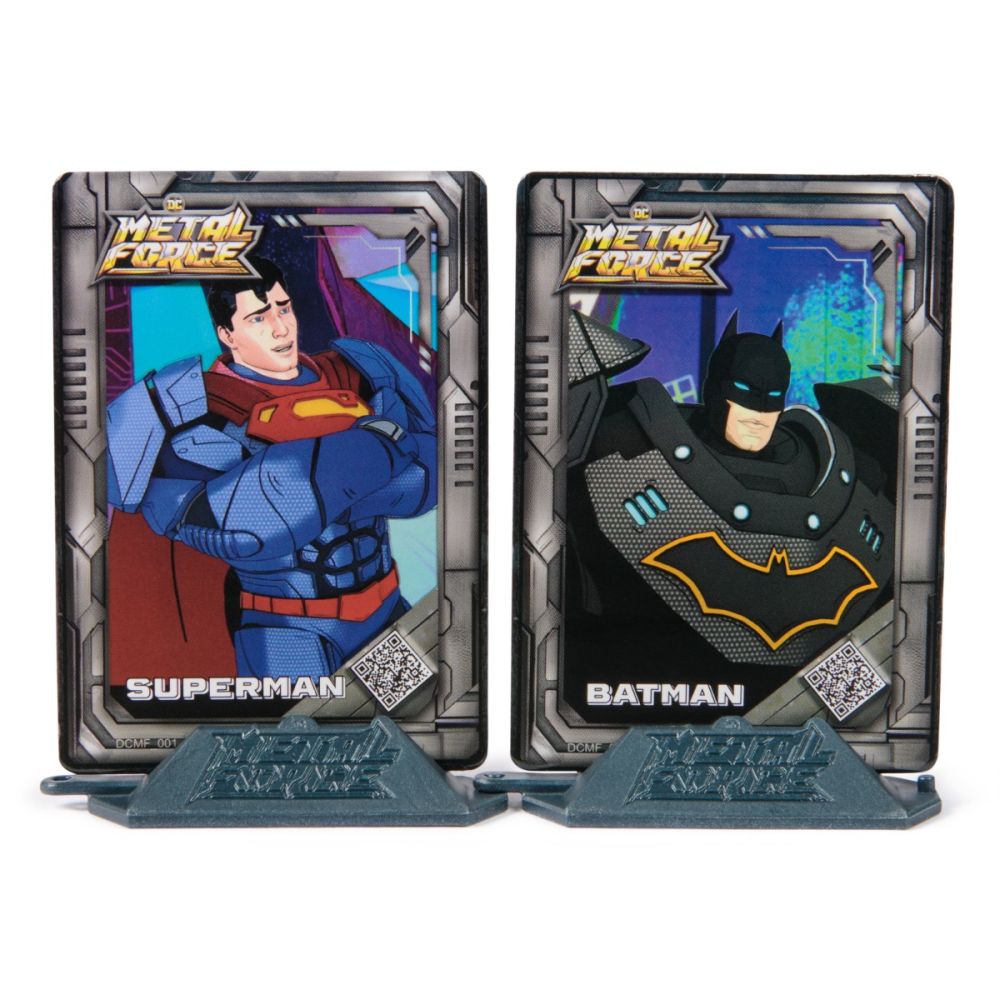 Set de joaca 2 in 1, DC Comics, Batman si Superman, Metal Force Batwing, 6070889
