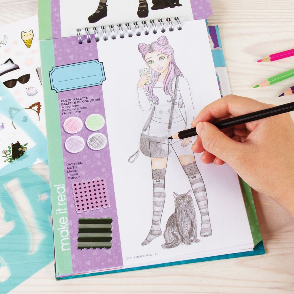 Caietul designerului de moda, Make It Real, Pretty Kitty