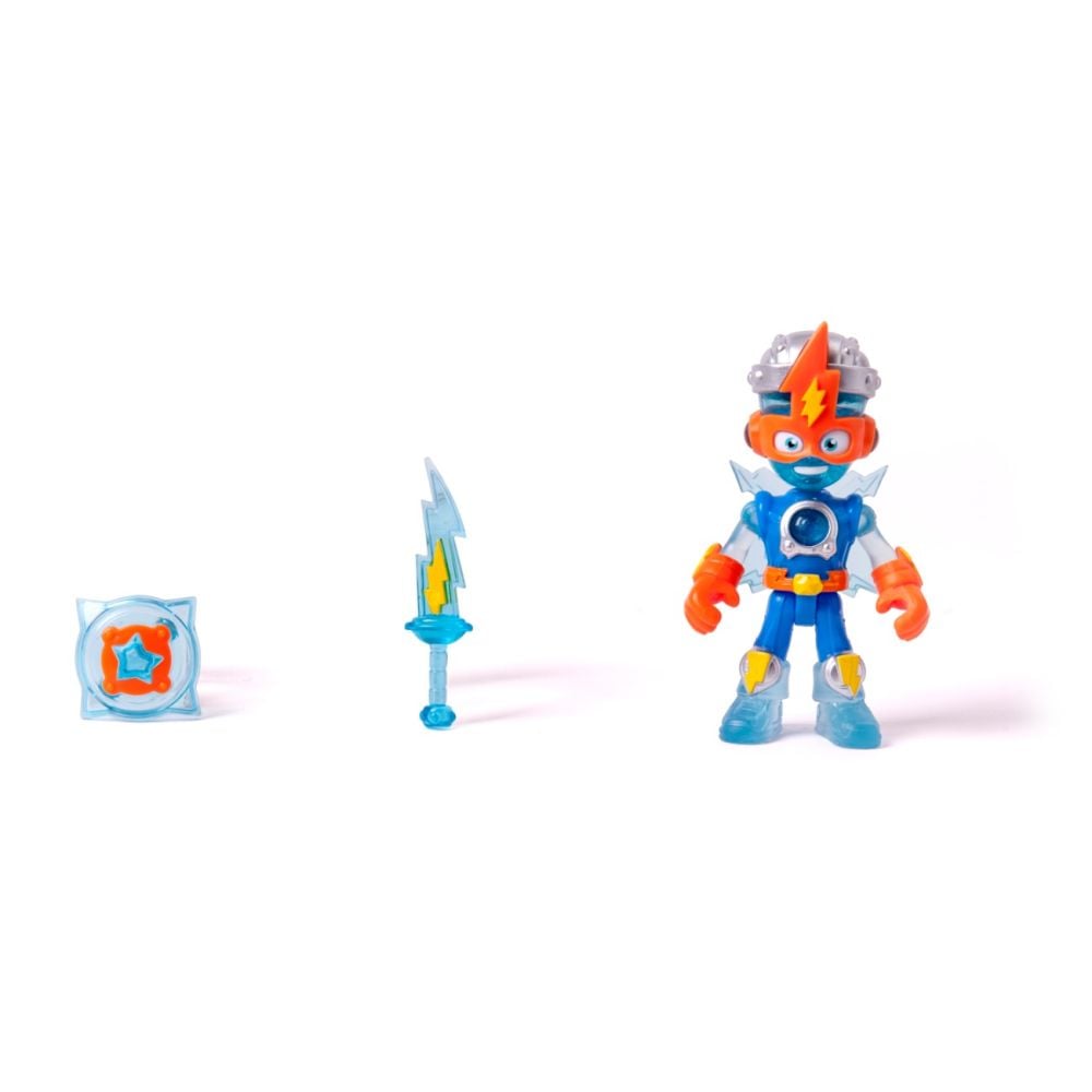 Set vehicul cu figurina Superthings, Kazoom Power, Kid Kazoom