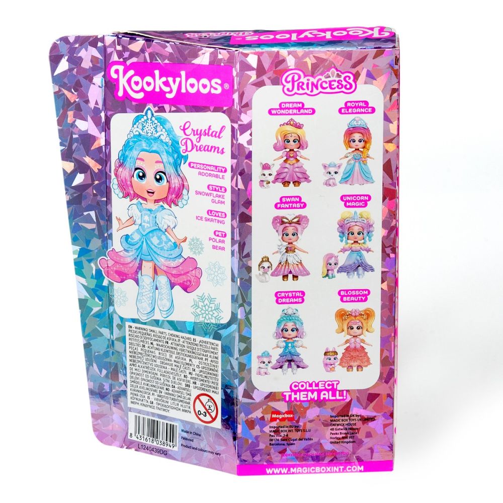 Papusa Kookyloos Princess, Crystal Dreams