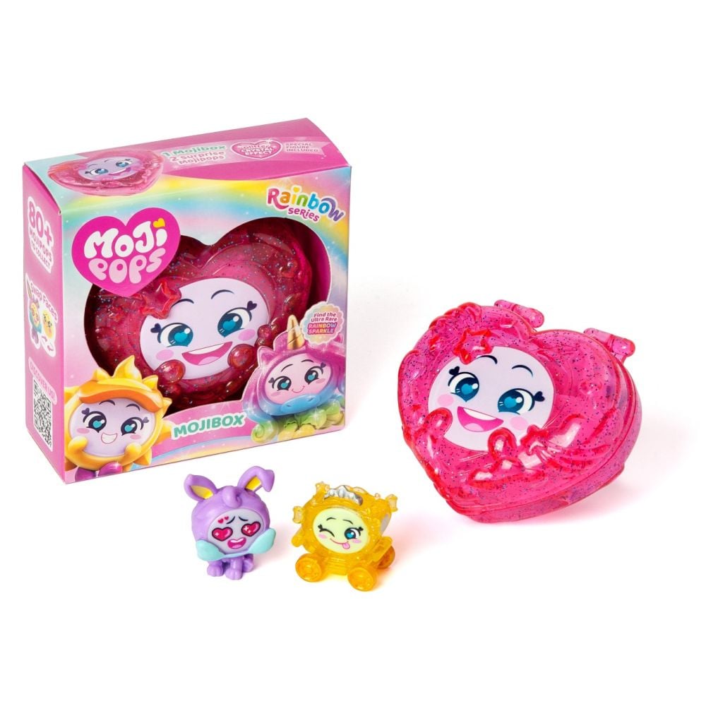 Set 2 figurine surpriza, Mojipops, Rainbow