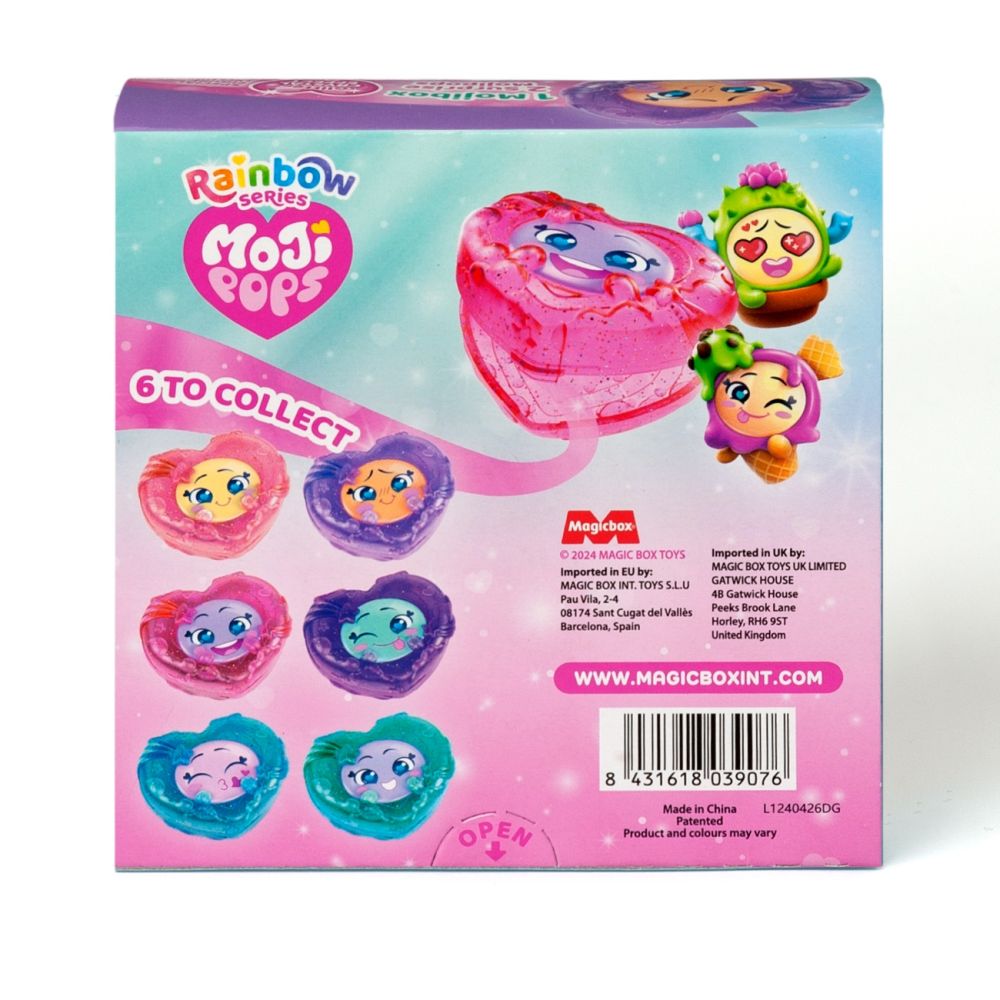 Set 2 figurine surpriza, Mojipops, Rainbow