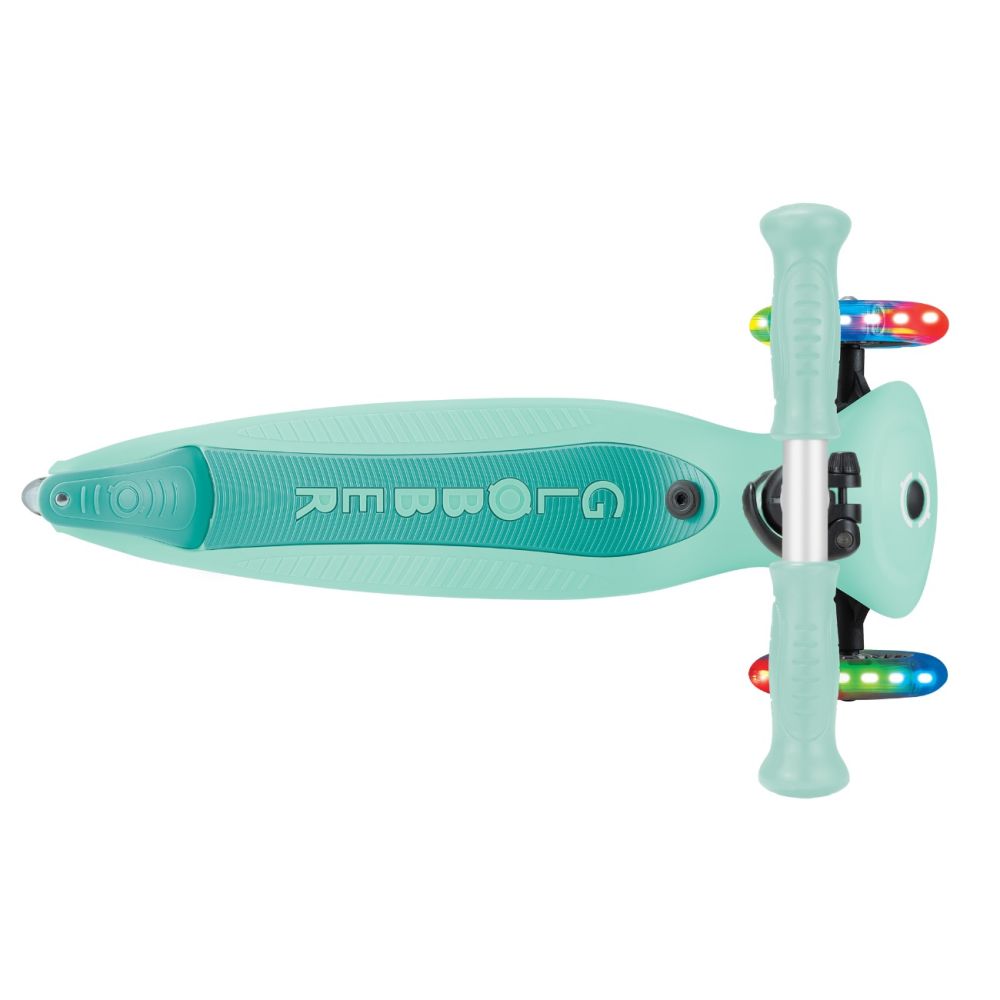 Trotineta 3 in 1 cu scaun si roti luminoase, Globber, Go Up Active, Albastru