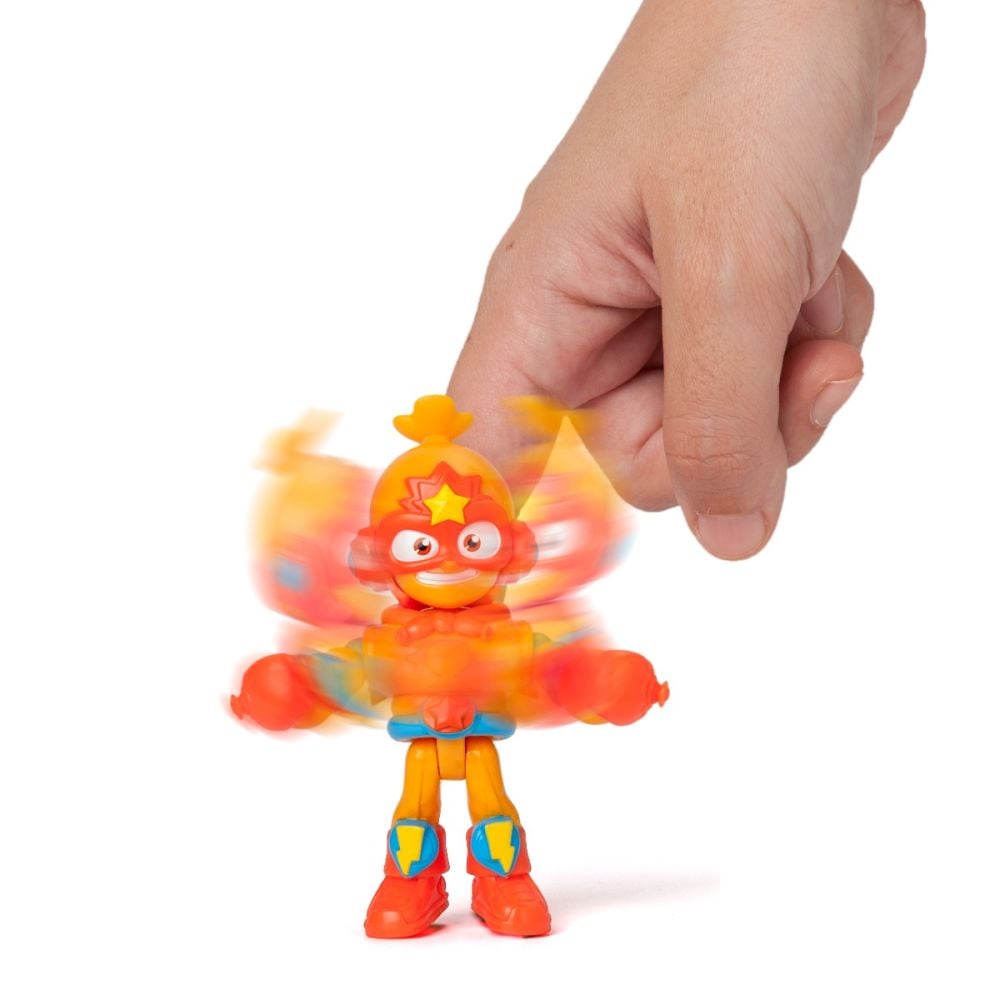 Set 2 figurine, Superthings, Kazoom Power Mission Kids, Airblast si Hullaballoon