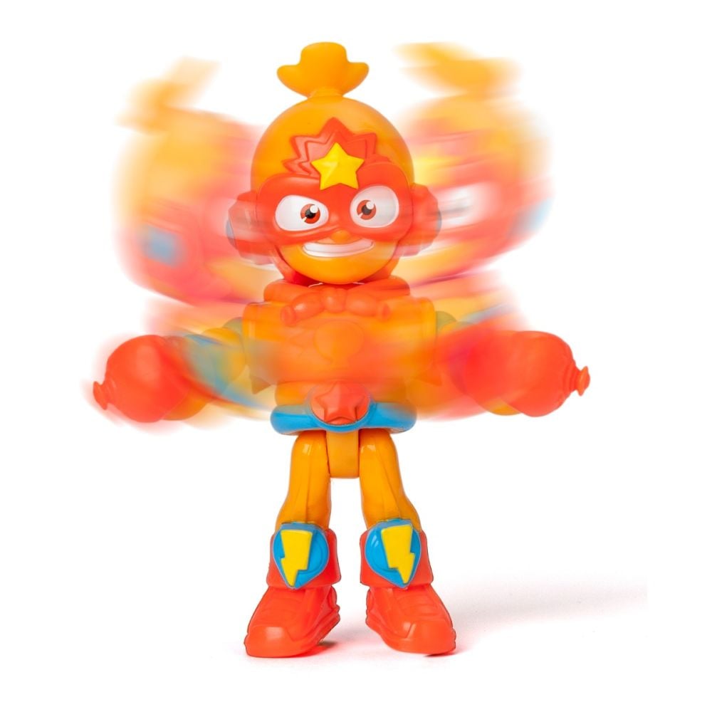 Set 2 figurine, Superthings, Kazoom Power Mission Kids, Airblast si Hullaballoon