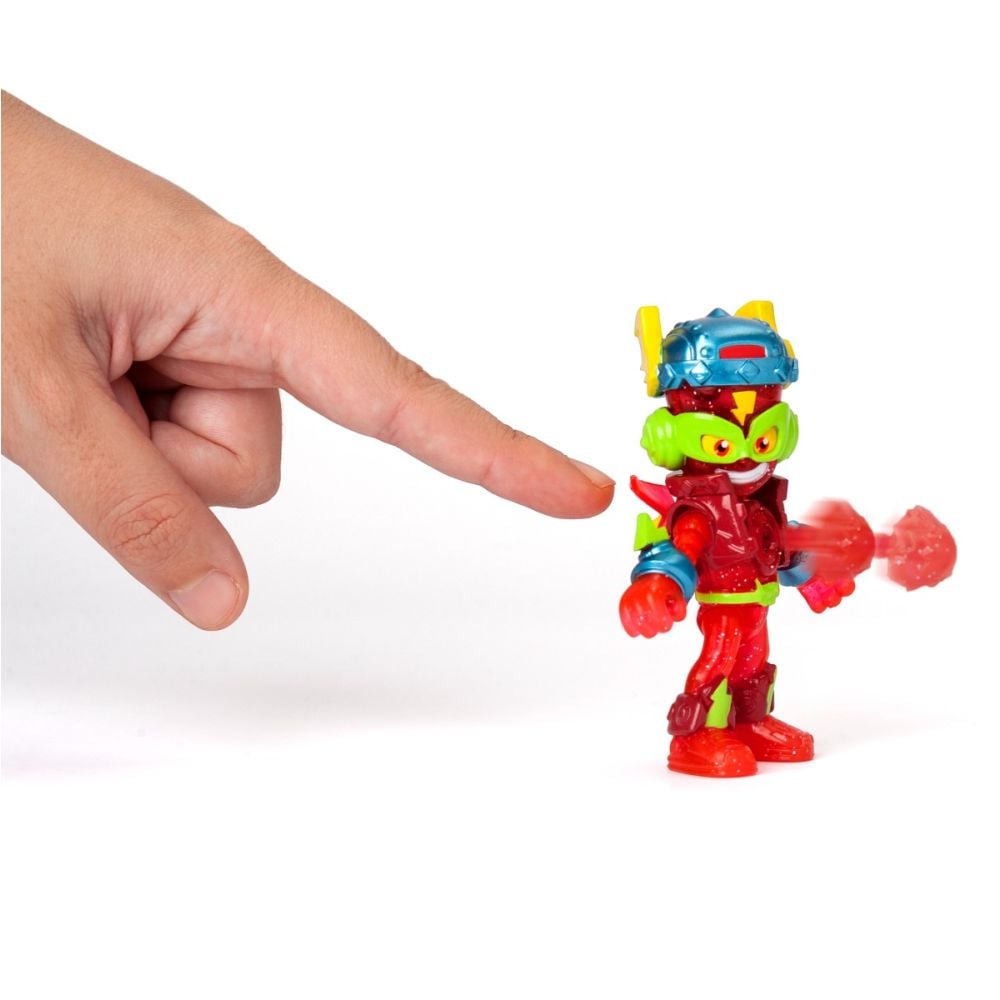 Set 2 figurine, Superthings, Kazoom Power Mission Kids, Kid Fury si Sick Trick