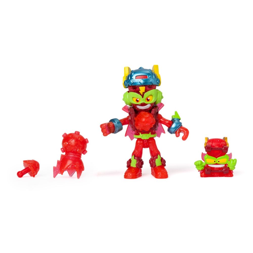 Set 2 figurine, Superthings, Kazoom Power Mission Kids, Kid Fury si Sick Trick