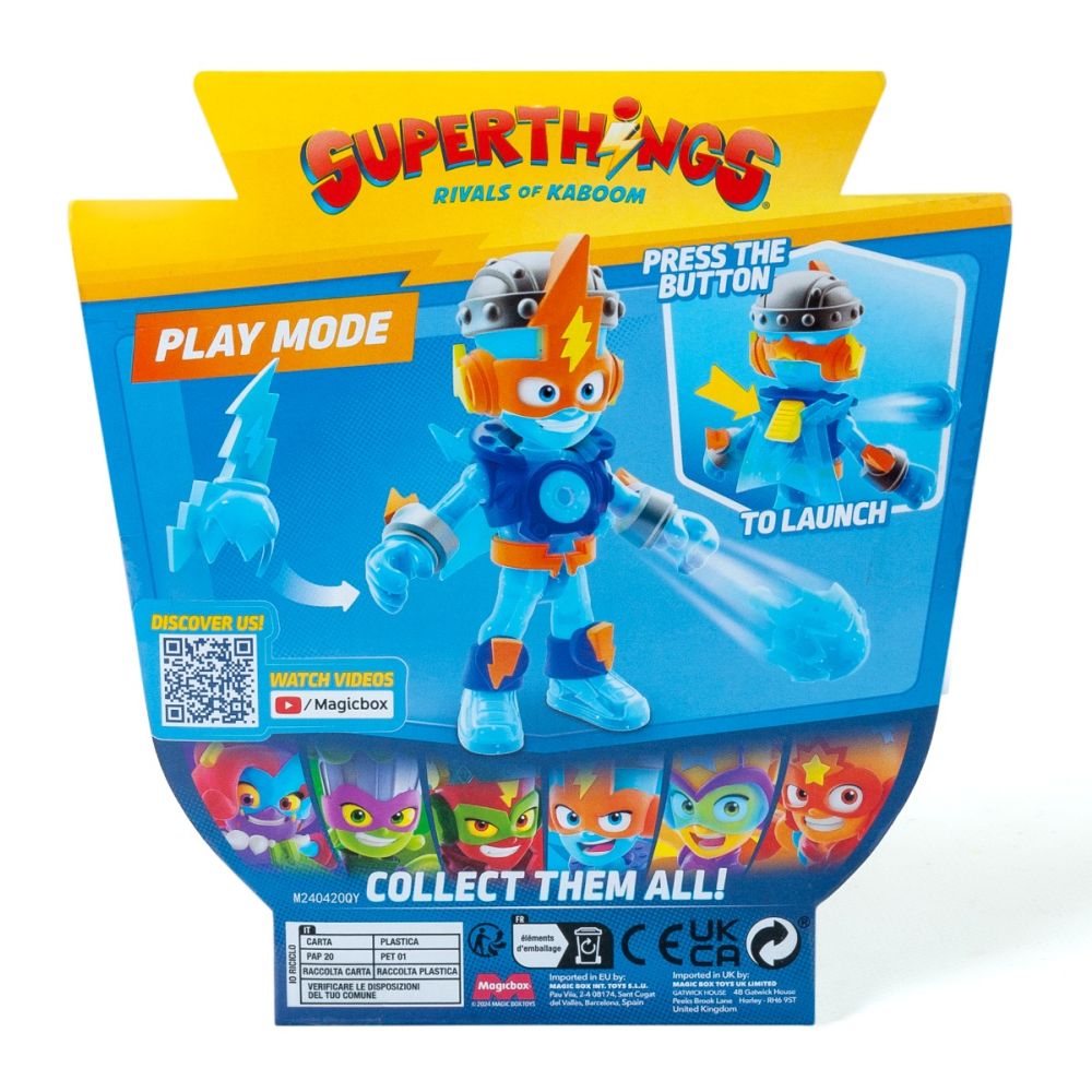Set 2 figurine, Superthings, Kazoom Power Mission Kids, Kid Kazoom si Energoal