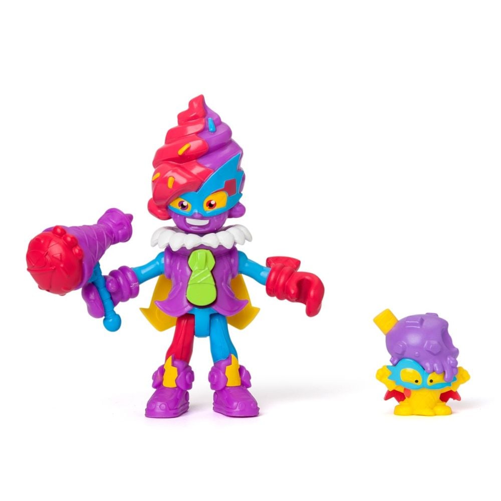 Set 2 figurine, Superthings, Kazoom Power Mission Kids, Sourbette si Crazy Cone