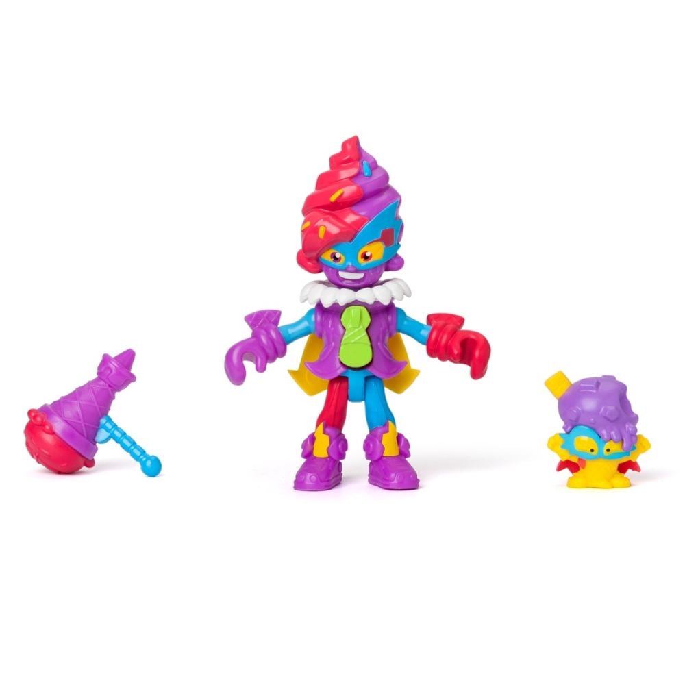 Set 2 figurine, Superthings, Kazoom Power Mission Kids, Sourbette si Crazy Cone