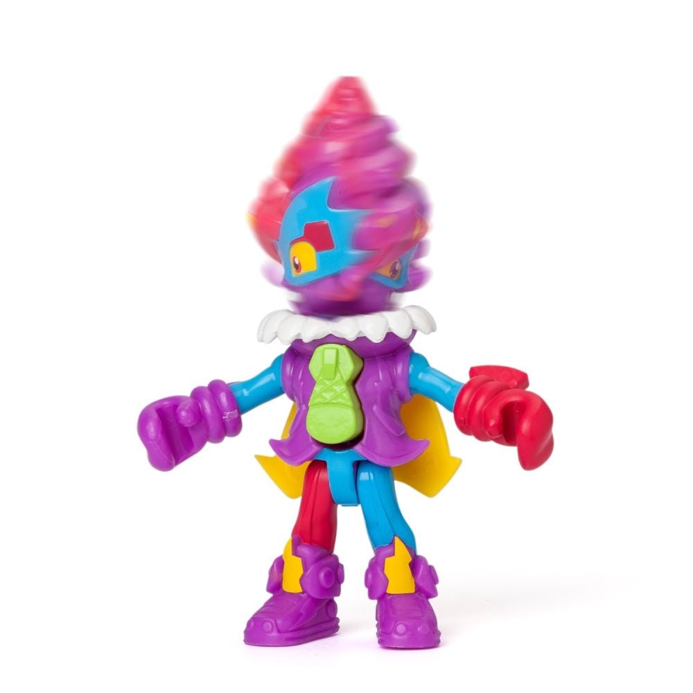 Set 2 figurine, Superthings, Kazoom Power Mission Kids, Sourbette si Crazy Cone