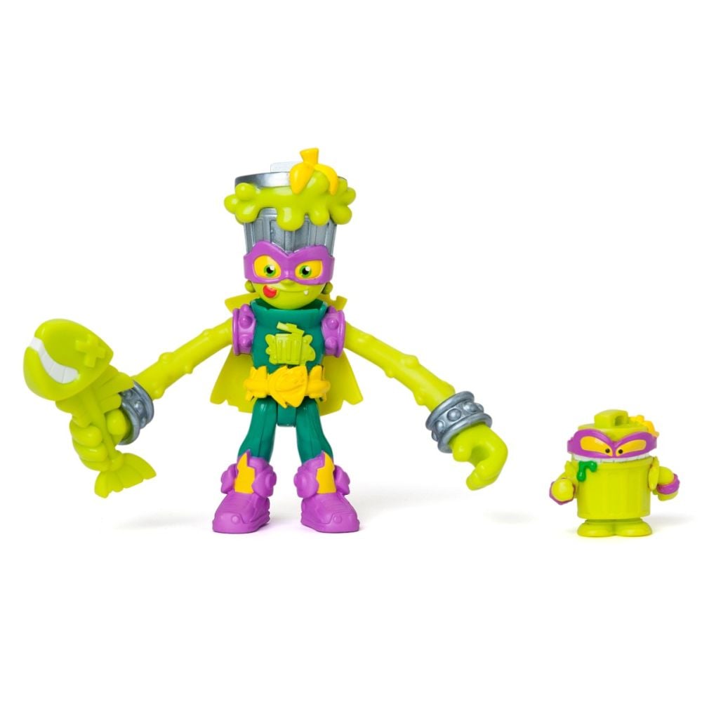 Set 2 figurine, Superthings, Kazoom Power Mission Kids, Trasher si Fred Fetid