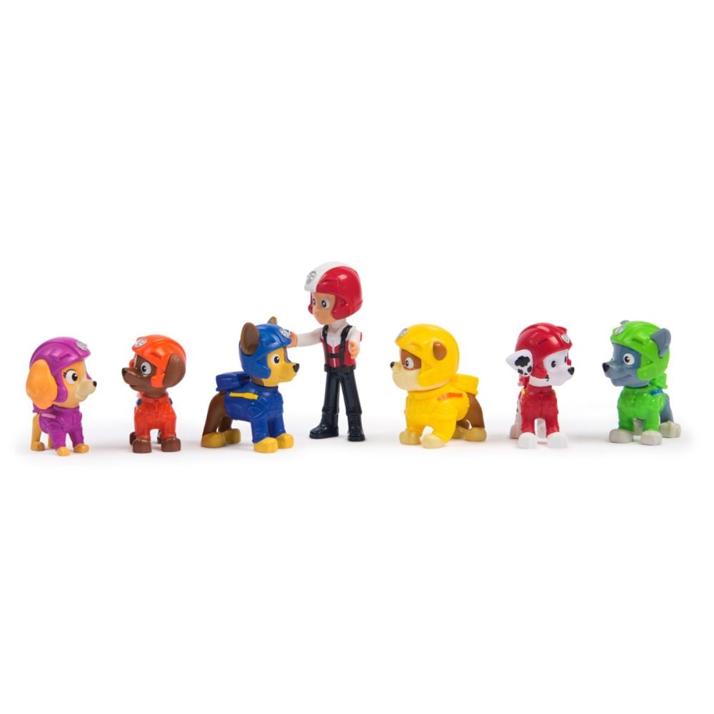 Set 7 figurine, Paw Patrol, Air Rescue, 6071499