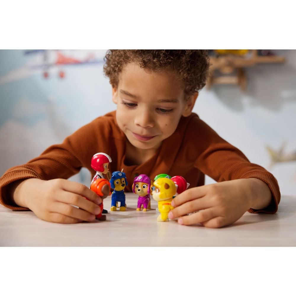 Set 7 figurine, Paw Patrol, Air Rescue, 6071499