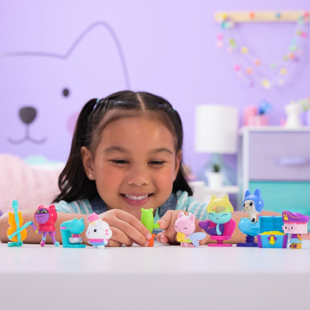 Set figurina si accesoriu, Gabbys Dollhouse, Pandy Paws si Rocket Ship, 20149929