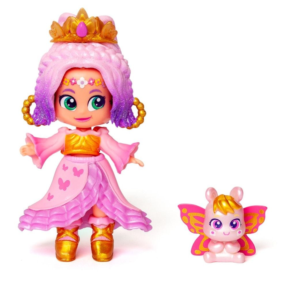 Set de joaca cu papusa Kookyloos, Suitcase Dreamy Blossom