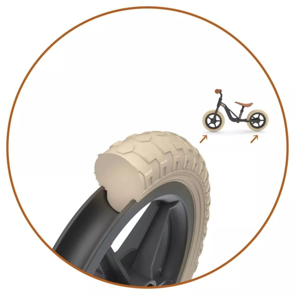 Bicicleta fara pedale, Chillafish, Charlie, Negru