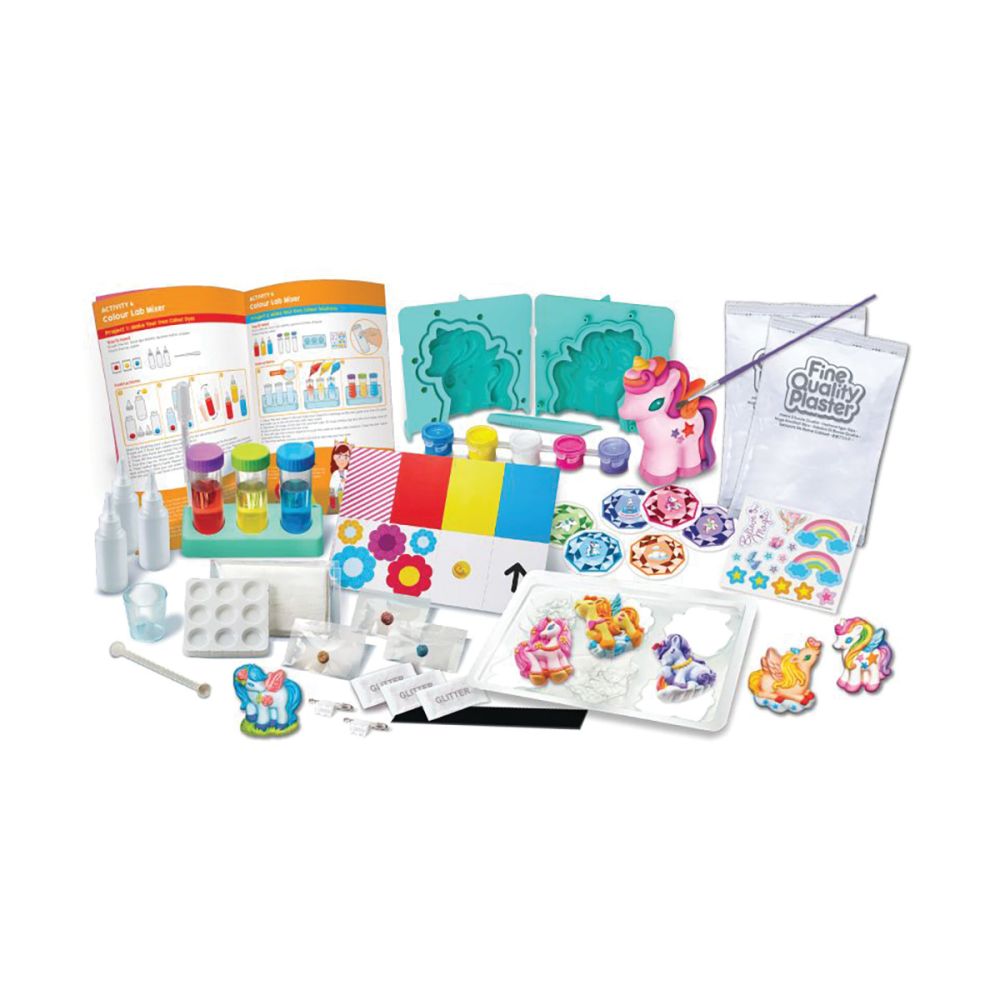 Kit stiintific, 4M, Curcubee si Unicorni, Steam Kids