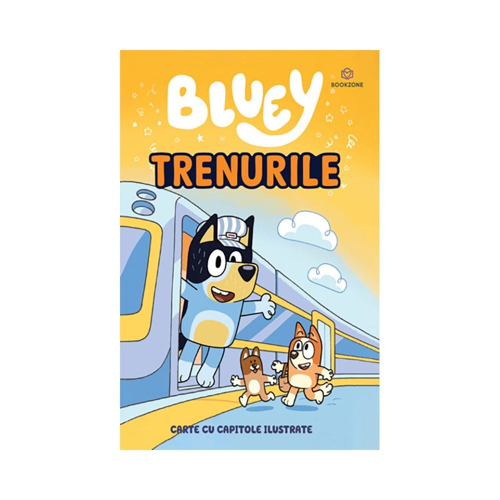 Carte cu ilustratii, Bluey, Trenurile