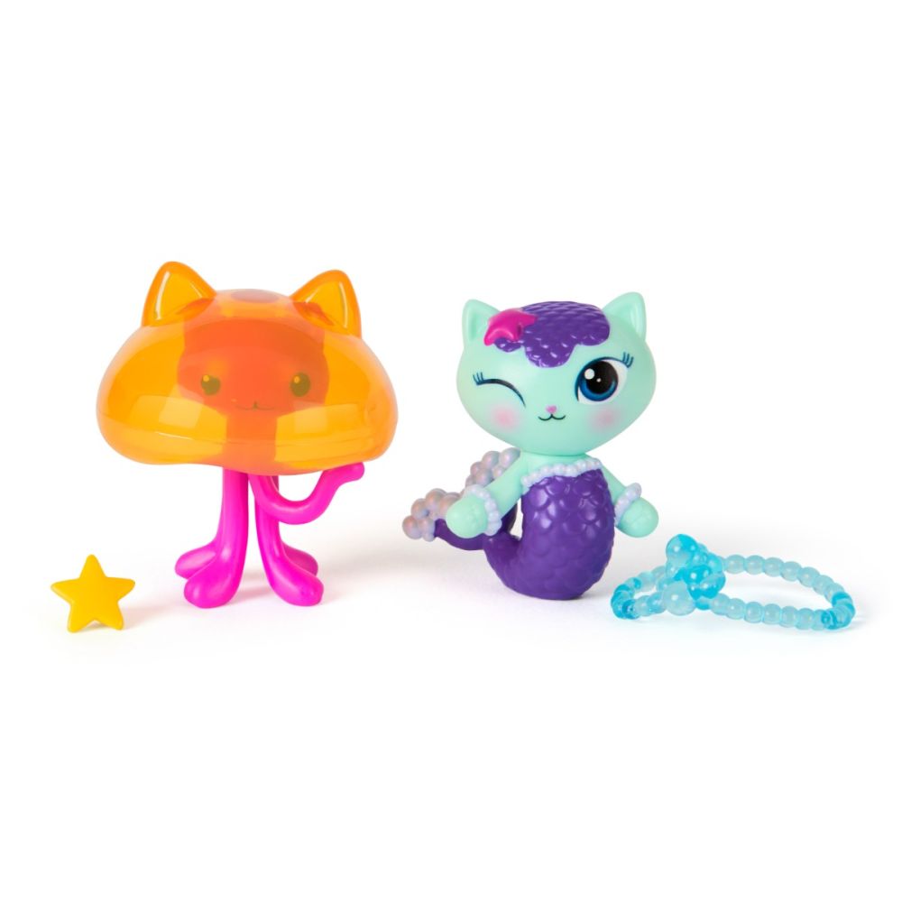Set 2 figurine Gabbys Dollhouse, Mer Cat si Kitty Jellyfish, 20151836
