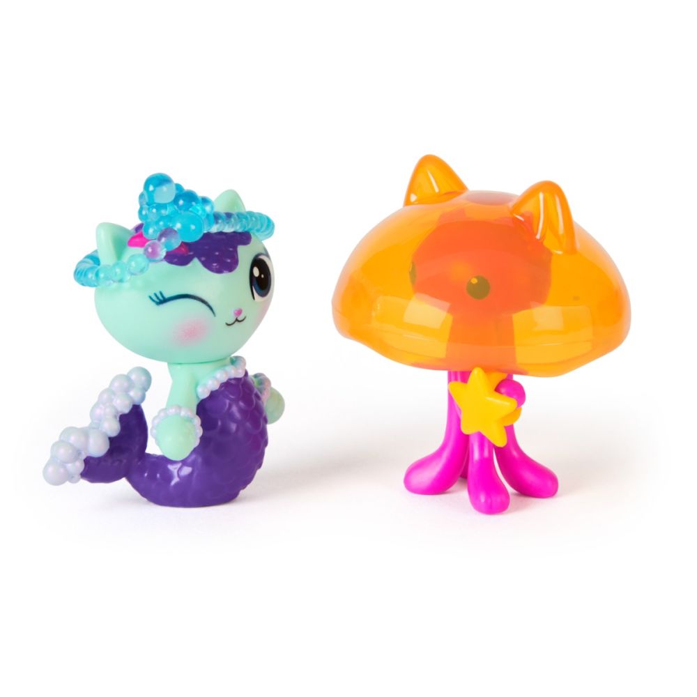 Set 2 figurine Gabbys Dollhouse, Mer Cat si Kitty Jellyfish, 20151836