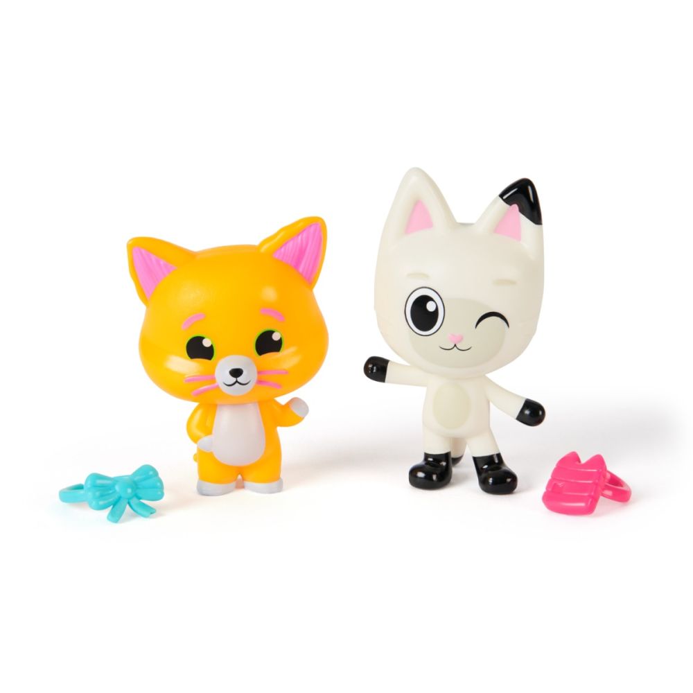 Set 2 figurine Gabbys Dollhouse, Pandy Paws si Chumsley, 20151837