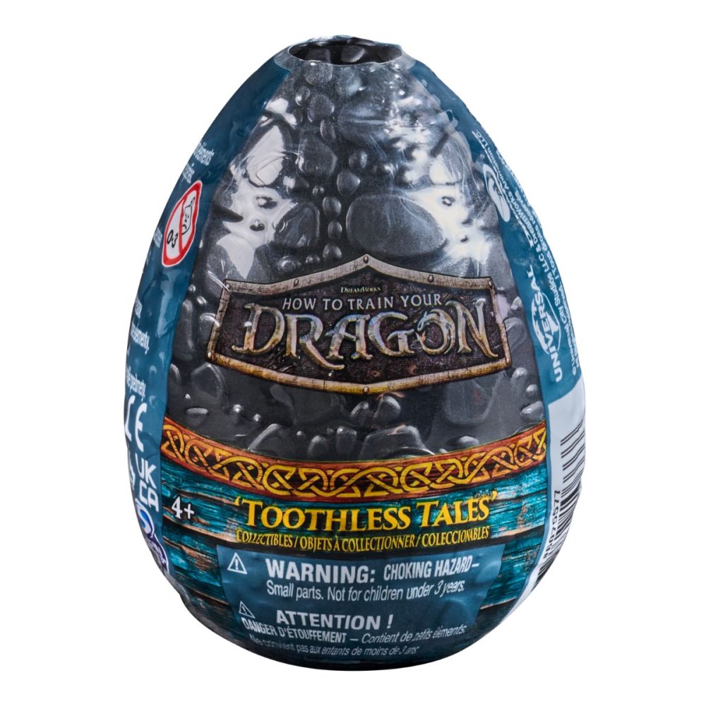Figurina surpriza in ou, DreamWorks Dragons, Toothless Tales, 6075577