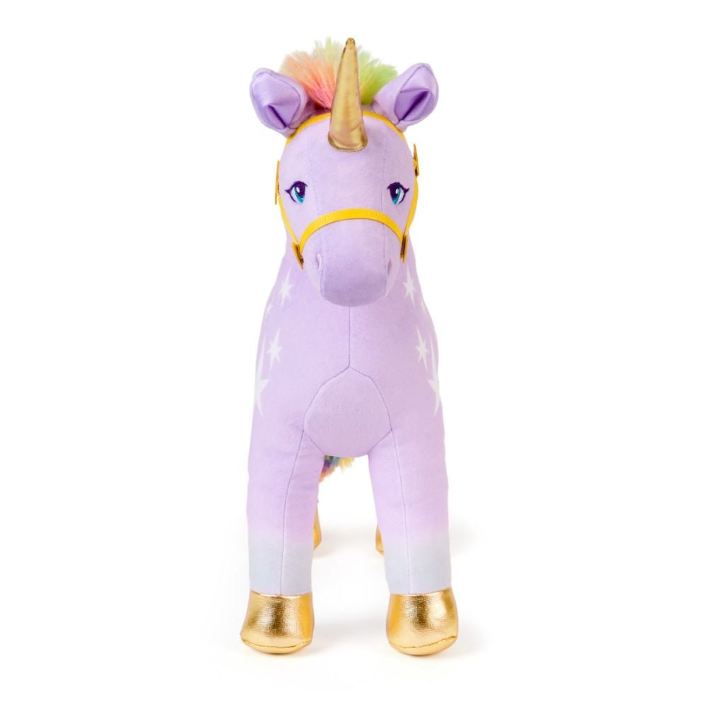 Jucarie de plus cu lumini, Unicorn Academy, Unicorn Wildstar, 38 cm, 6072933