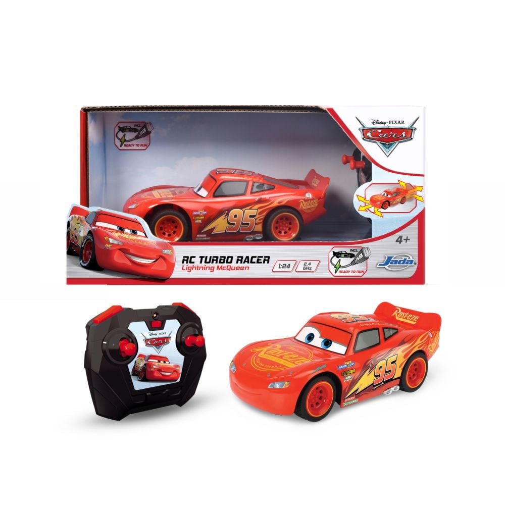 Masina cu telecomanda, Jada, Turbo Racer, Lightning Mcqueen