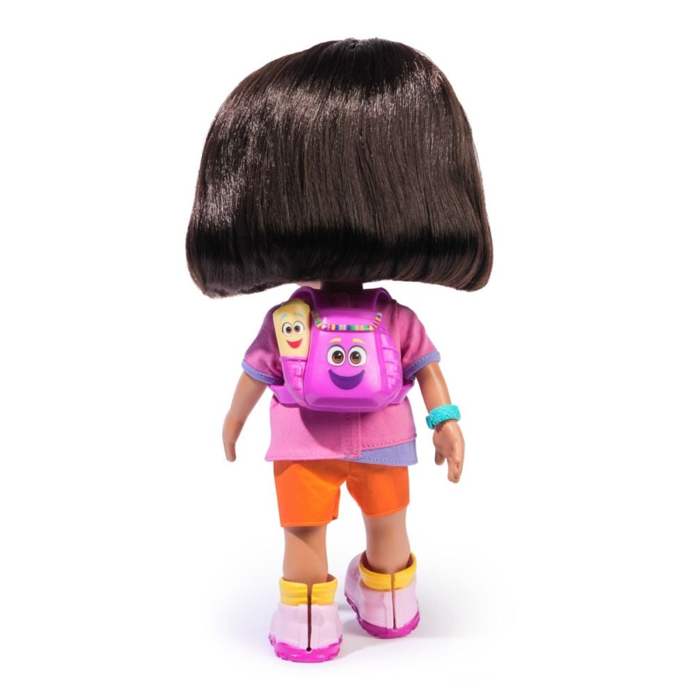 Papusa cu sunete si accesorii, Dora Exploratoarea, 6073380