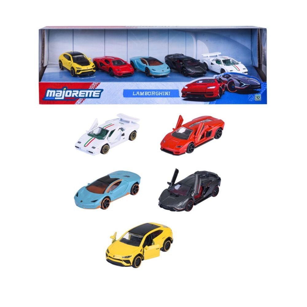 MelloJoy 5点セット Set 5 masini metalice, Majorette, Lamborghini | Noriel
