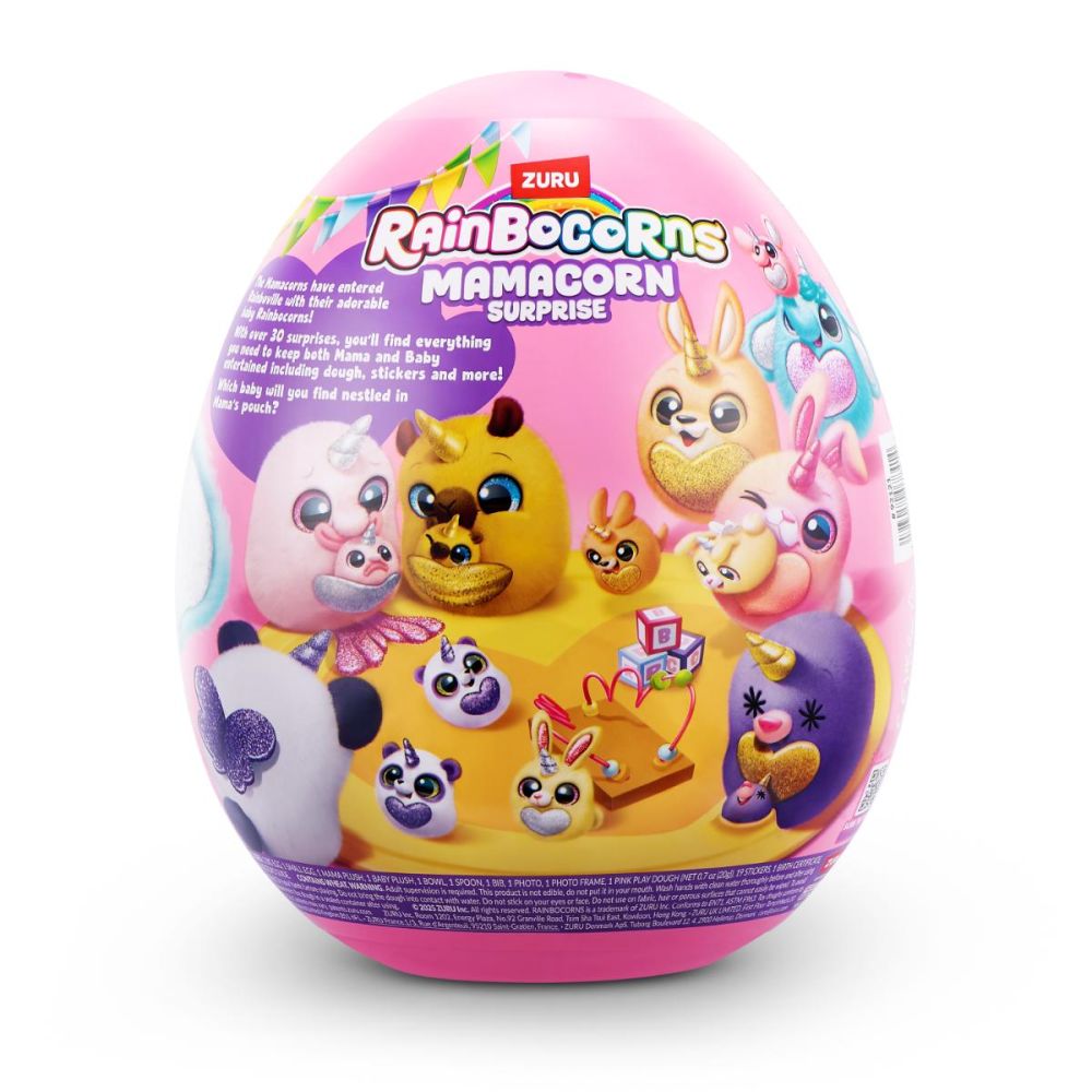 Jucarie de plus surpriza, Rainbocorns, Mamacorn, 30 surprize