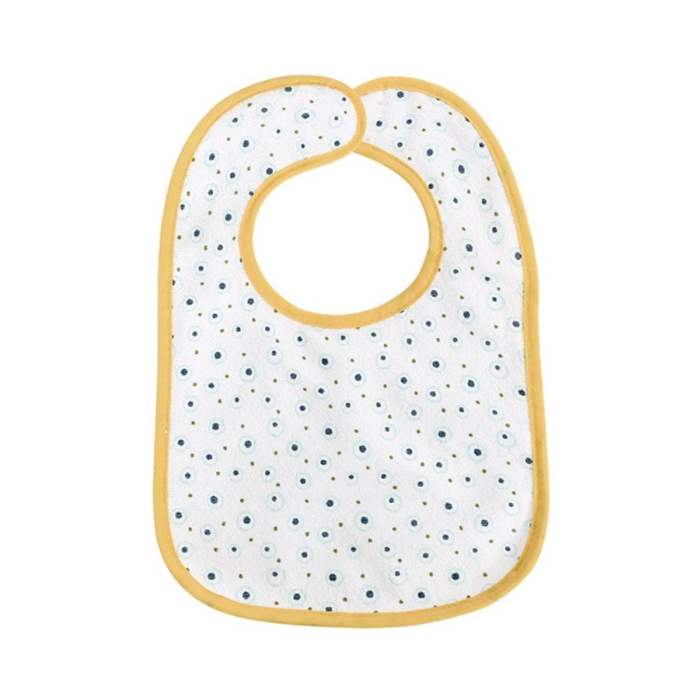 Set 7 bavete, Lorelli, bumbac si peva, 30 x 19 cm, inchidere cu banda velcro