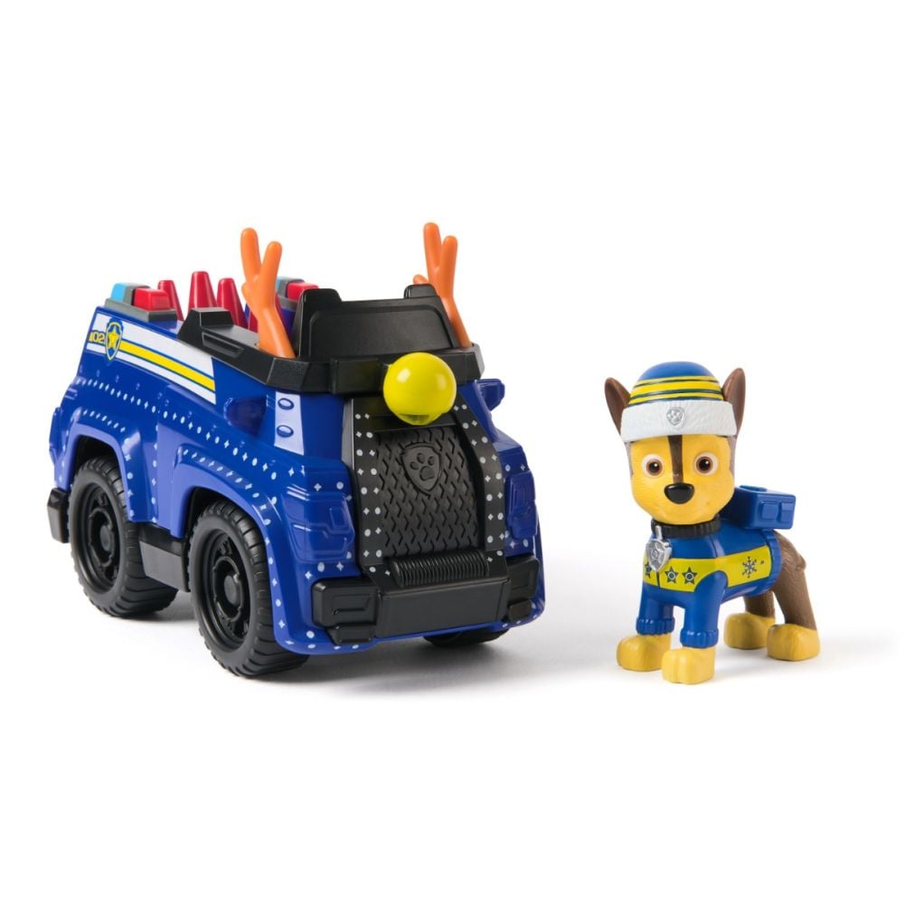 Masina cu figurina, Paw Patrol, Chase Holiday Cruiser, 20153731