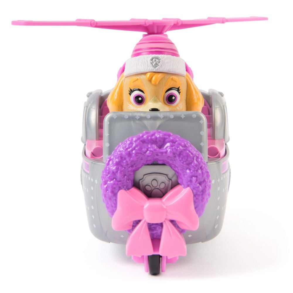 Elicopter cu figurina, Paw Patrol, Skye Holiday, 20153733