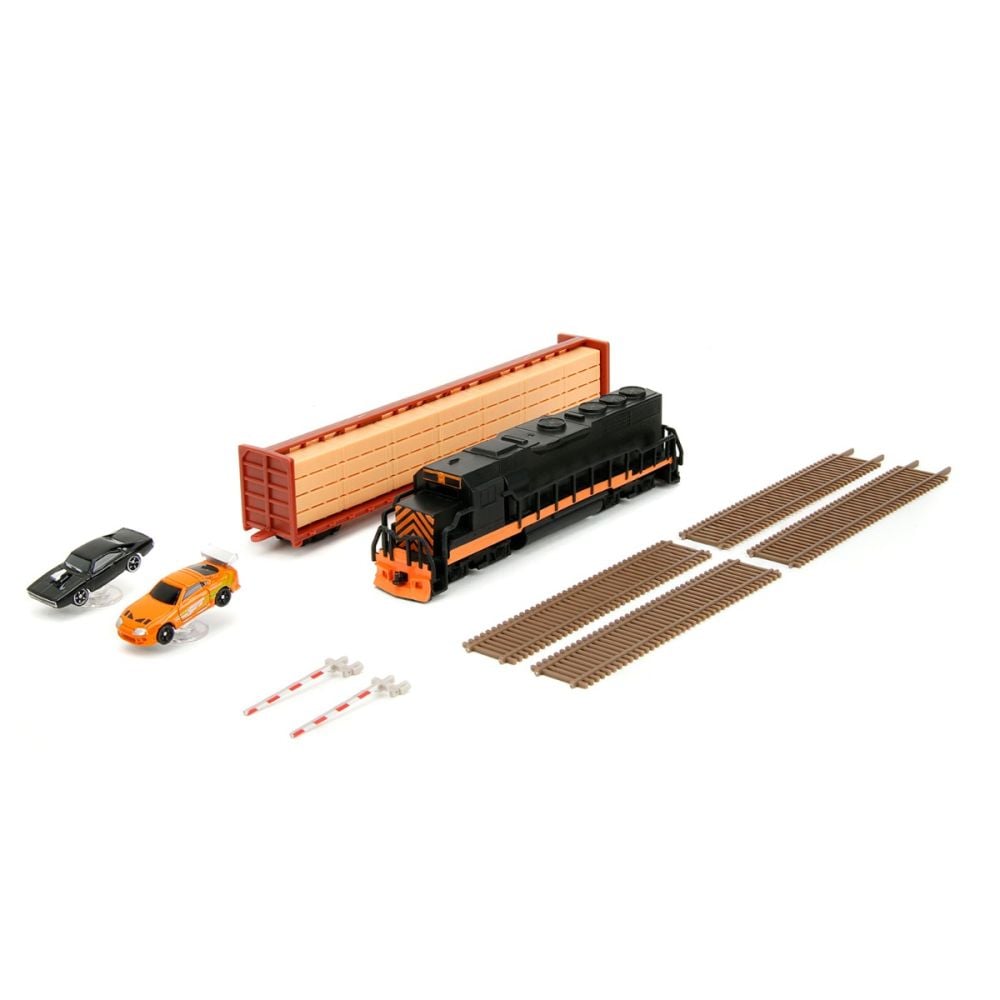 Set de joaca Diorama Fast And Furious, Jada, Nano Train Scene