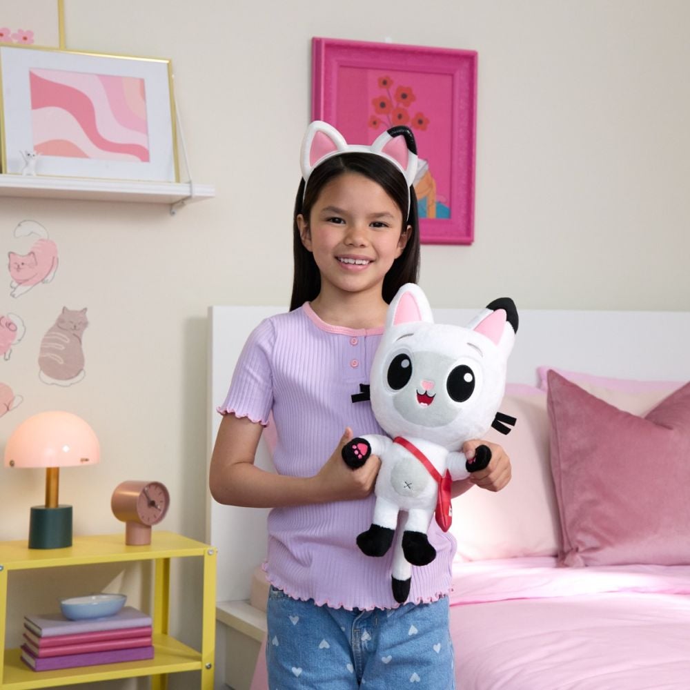 Jucarie interactiva, Gabbys Dollhouse, Urechi muzicale, Meow Tech, 6074336