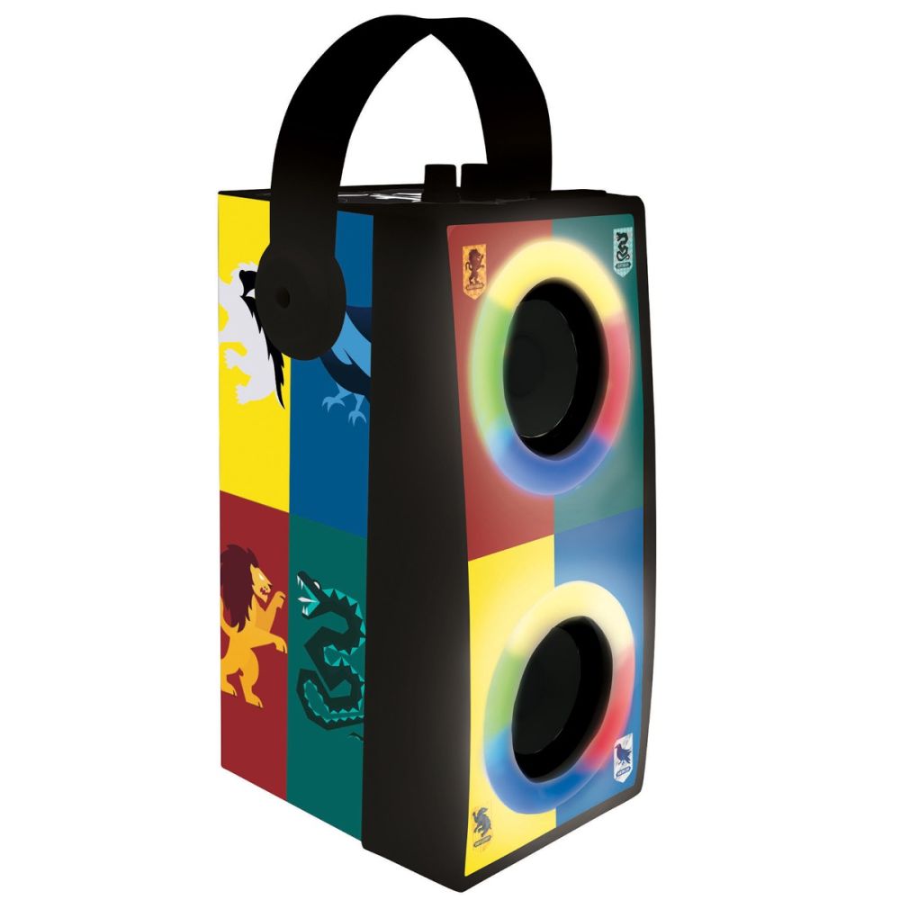 Boxa portabila cu microfon si efecte de lumini, Lexibook, Harry Potter
