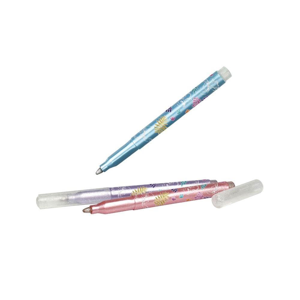 Markere cu sclipici, Coolpack, Disney Stitch, 6 culori