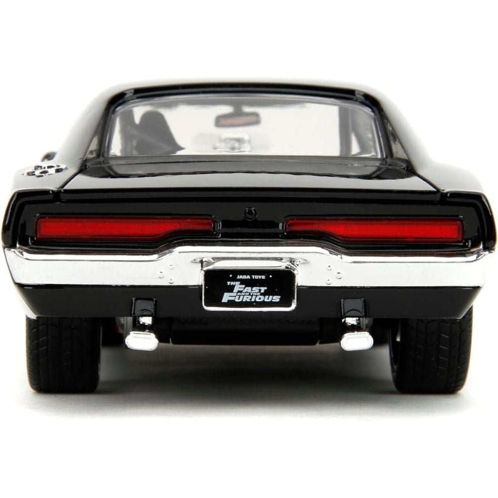 Set masina si figurina, Jada, Fast And Furious, Dodge Charger 1970 si Dominic Toretto.
