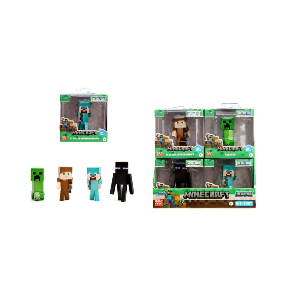 Figurina metalica, Jada, Minecraft S3, 6 cm