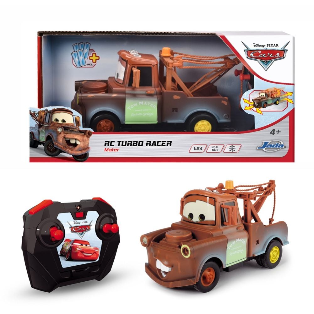 Masina cu telecomanda, Jada, Mater Turbo Racer, 1:24